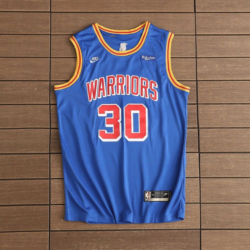 NBA Golden State Warriors #30 Blue Jersey - Stephen Curry
